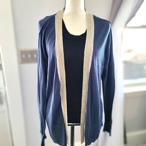 DANA BUCHMAN Women's Large Long Sleeved Cardigan